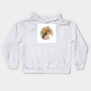 Dhole-asian wild dog Kids Hoodie